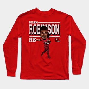 Bijan Robinson Atlanta Cartoon Long Sleeve T-Shirt